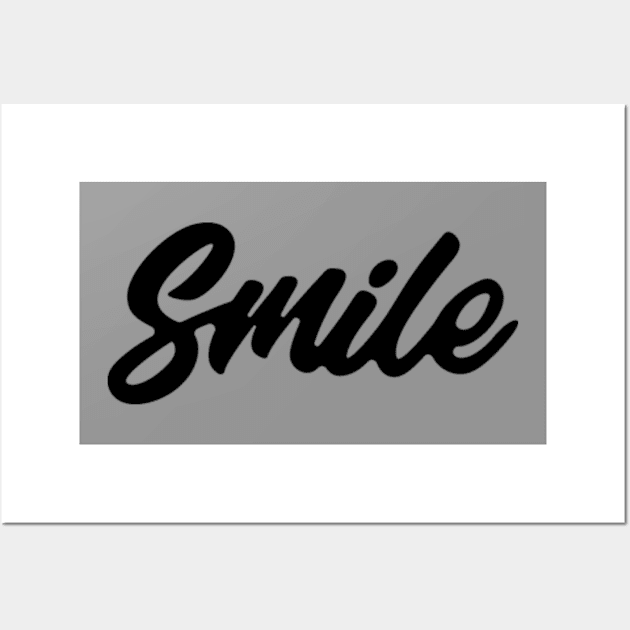 Smile More Wall Art by Shop Ovov